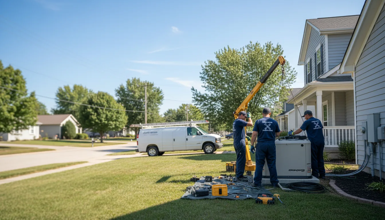 Generator Installation in Moran, KS near me